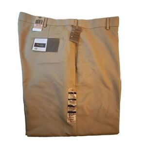 NWT Dockers Mens 40x29 Tan Premium Comfort Khaki D4 Relaxed Fit Flat Front Pants